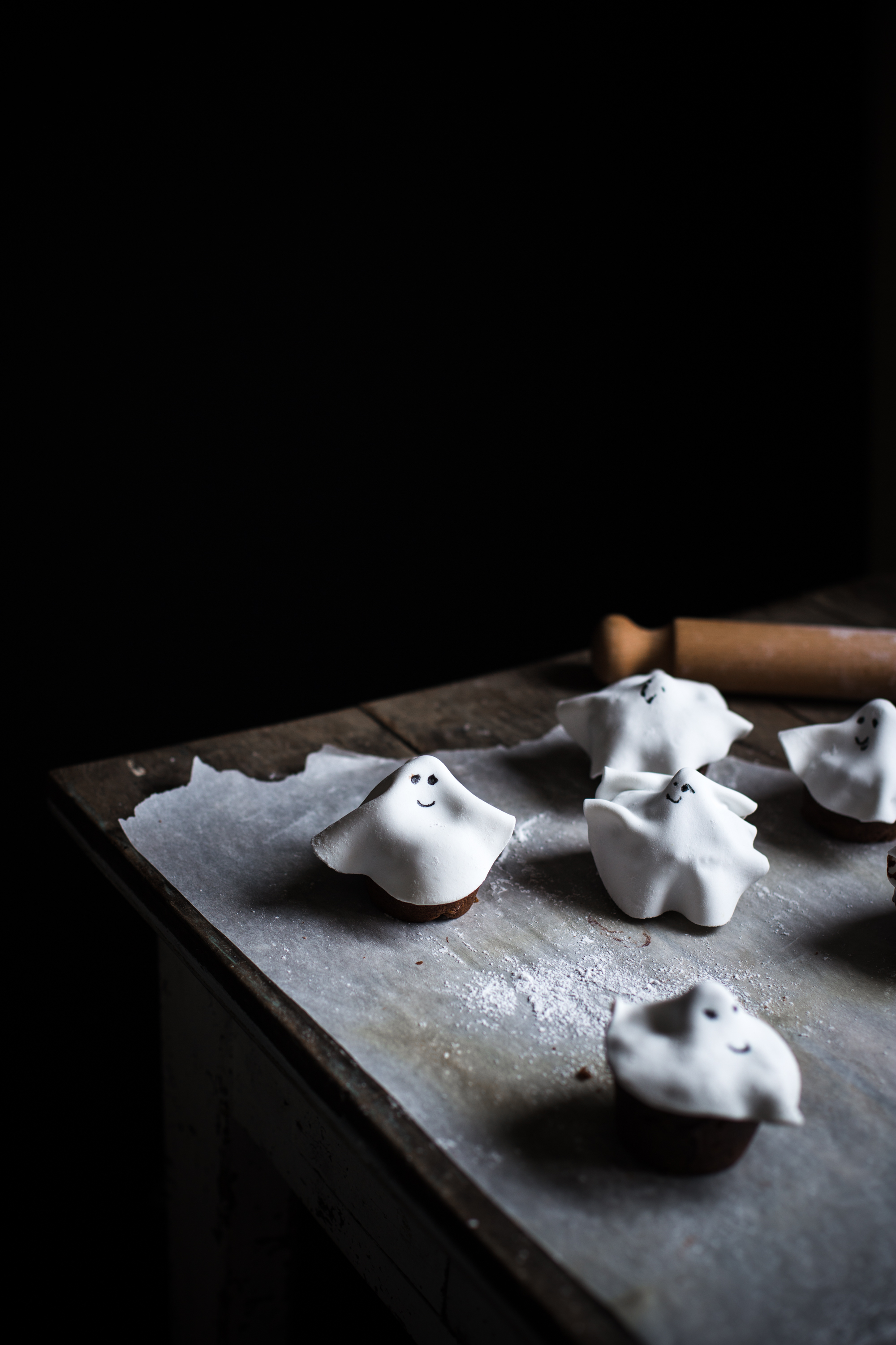Muffins fantôme tout chocolat - Ophelie Lauret - Ophelie's Kitchen Book-15