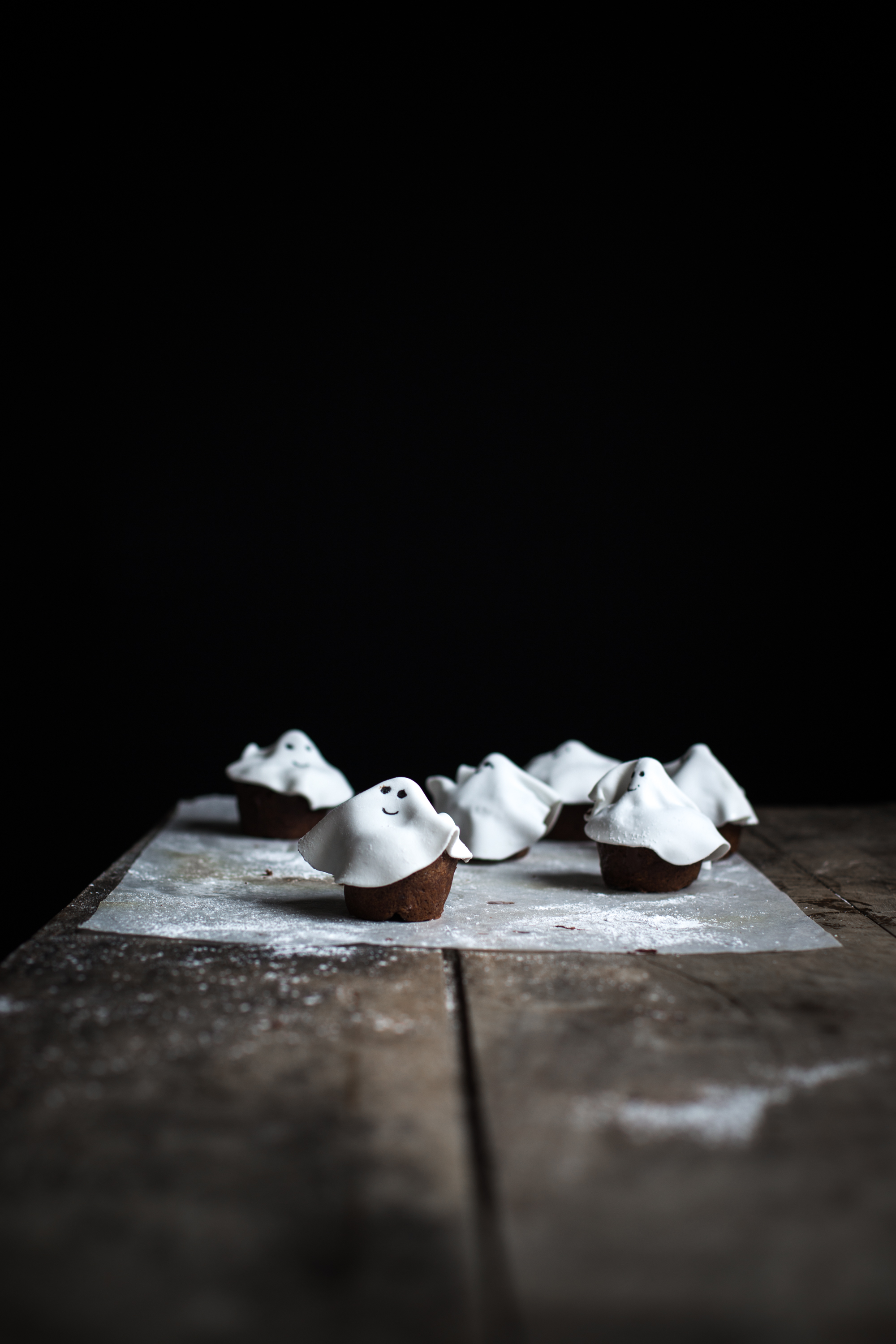 Muffins fantôme tout chocolat - Ophelie Lauret - Ophelie's Kitchen Book-17