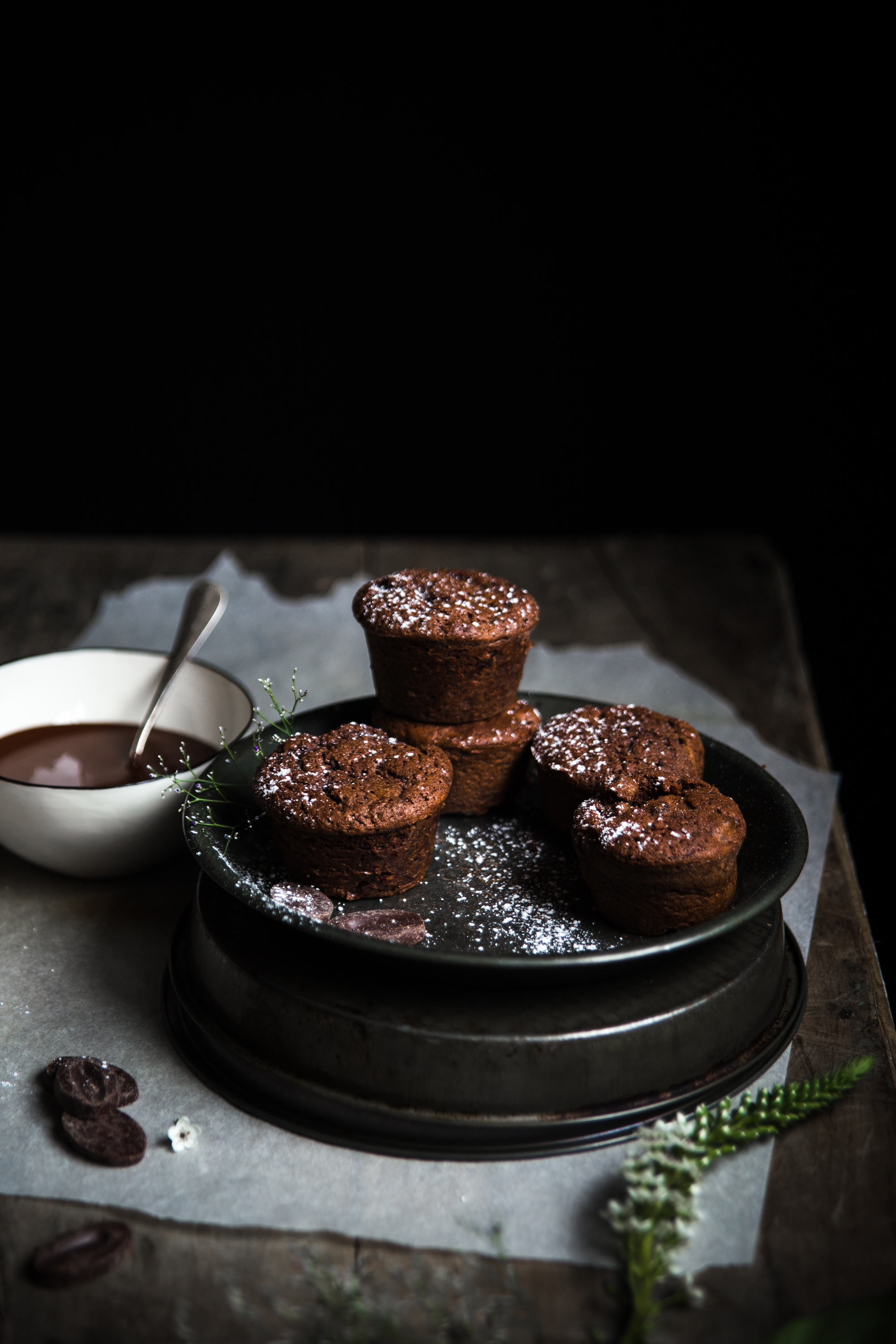 Muffins fantôme tout chocolat - Ophelie Lauret - Ophelie's Kitchen Book-2
