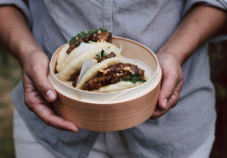 Gua Bao au porc caramélisé